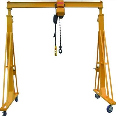 China 5 ton 3 ton small workshop portable mobile gantry crane gantry crane for sale