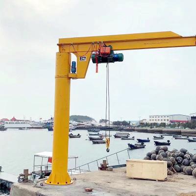 China Jib Crane Workshop Floor Fixed 2ton Rotation Jib Crane Fixed On Columns 5ton Jib Crane for sale