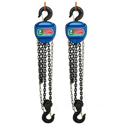 China Factory Direct 2 Ton Manual Chain Block Hoist Customized Customized for sale