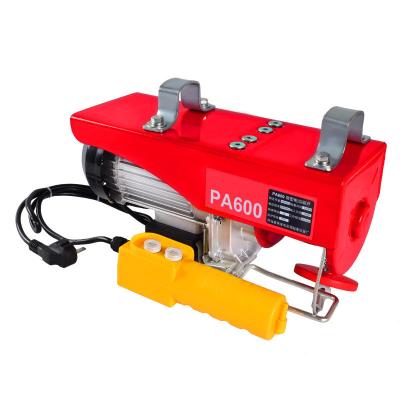 China Hot Sale 200Kg 500kg Mini Electric Wire Rope Hoist Customized Customized for sale