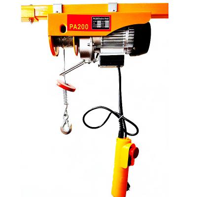 China Customized PA Mini Electric Wire Rope Hoist 500kg PA600 Customized for sale