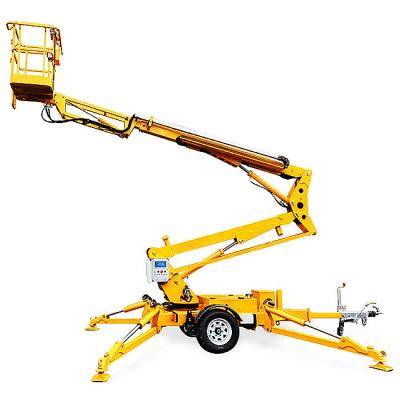 China Factory wholesale cheap industrial folding arm trailer aerial work lifting platform for sale