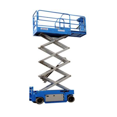 China Self Propelled Industrial Electric Scissor Lift 12m 8m Working Platform for sale