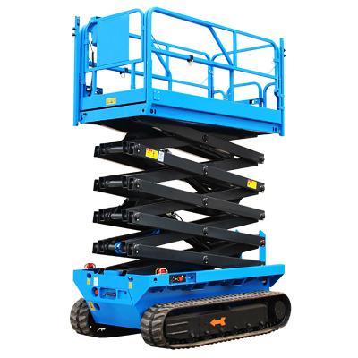 China Industrial Industrial Crawler Lift Hot Sale Hydraulic Electric Walking Work Platform for sale