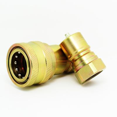 China KZD 1-1/4 inch BSP/NPT brass base thread quick fittings&brass quick coupling valve&brass quick connect fittings for sale