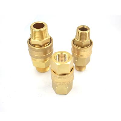 China Carpet Cleaners Non-valve Series 1/4 BSP/NPT Size BSP/NPT Japanese Brass Nitto Quick Coupler & Water Quick Hose Fittings for sale