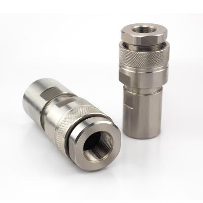 China Steel /Stain Steel Thread Connected Series VVS 3/4 Inch BSP/NPT Thread 10000PSI High Pressure Quick Hose Fittings Stainless Steel for sale