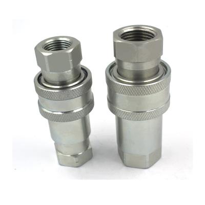 China ISO5675 series1/2 inch ball valve steel type Parker 4000 hydraulic hose sizes and fittings&best quick coupler for sale