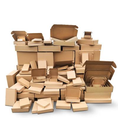 China Reused materials 2022 simple and cheap shipping boxes wholesale for sale