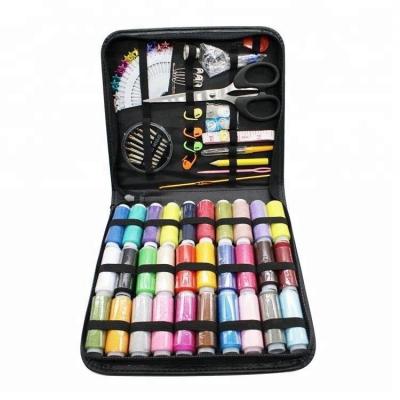 China Convenient High Quality Leather Pocket Professional Sewing Kit for sale