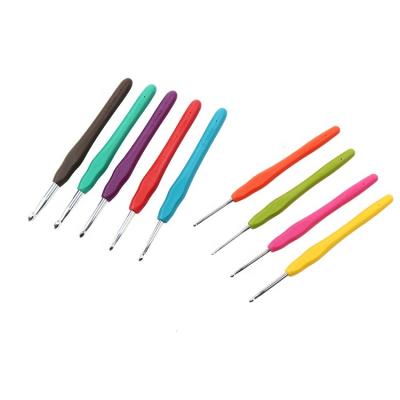 China 9pcs Crochet Hook Set Aluminum Knitting Needle Hand Knitting for sale