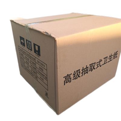 China Wholesale Soft Disposable White Facial Tissue Tissue Paper Extractable Facial Tissue Paper for sale