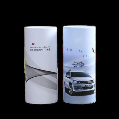 China High Quality Round Type Automobile Magic Cloth Vehicle Paper Towel Wood Pulp Barrel Paper for sale