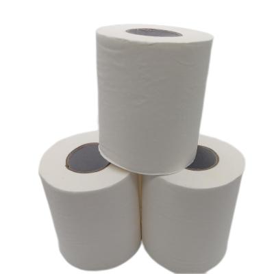 China Soft comfortable manufacturer wood pulp toilet paper wholesale roll and various g-weight customized small roll paper for sale