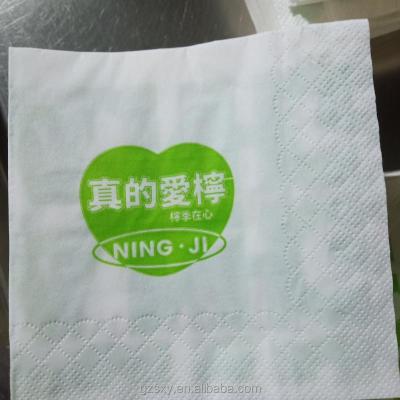 China Colorful environmental friendly biodegradable napkin, which can print napkin and napkin paper for sale