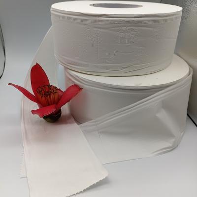 China Eco-friendly bamboo paper pulp hotel business color paper roll natural commercial toilet paper for sale