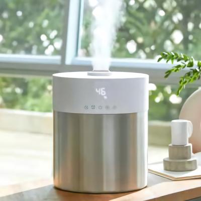 China All Steel Ultrasonic Cool Mist Air Humidifier 4L Korea Innovative Design Parts Washable New For Home And Health for sale