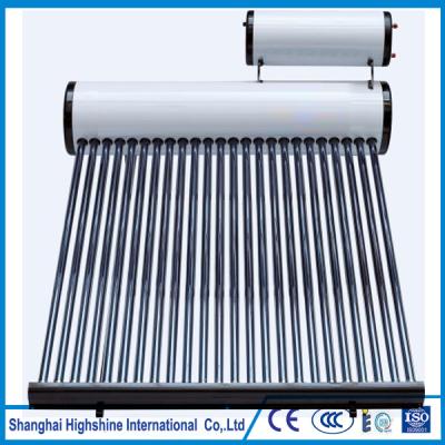 China High quality solar panel auxiliary heating tank grade domestic hot water machine non-pressurized solar water heater with auxiliary tank for sale