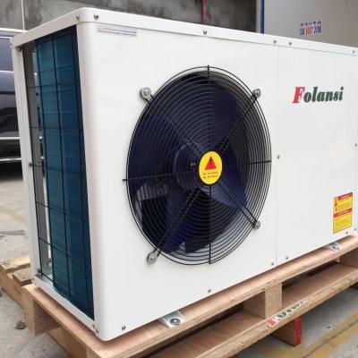 China Outdoor commercial and industrial air source hot water heat pump for sale