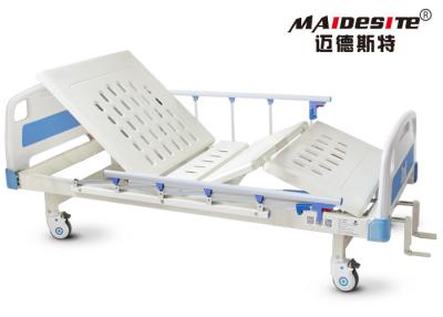 China cama de hospital manual da capacidade de carga 250KG para a manutenção fácil da clínica à venda