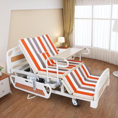 China Medical Equipments Electric Nursing Bed With Jiecang Motor Punching Bed Board for sale