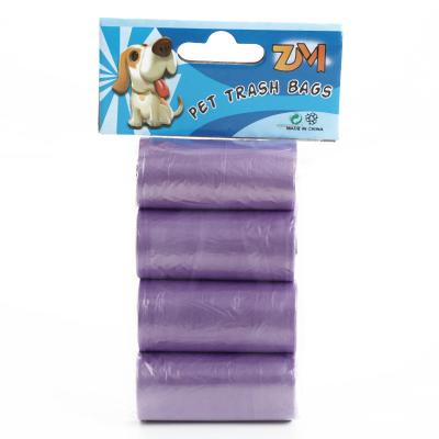 China Sustainable Wholesale Custom Printed Biodegradable Compostable PPI Dog Poop Bags for sale