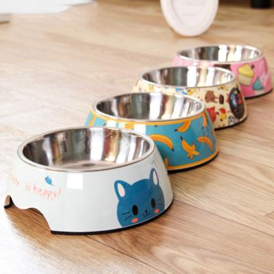 China Sustainable Wholesale Stainless Steel Dog Food Feeder Bowl For Dog And Cat for sale