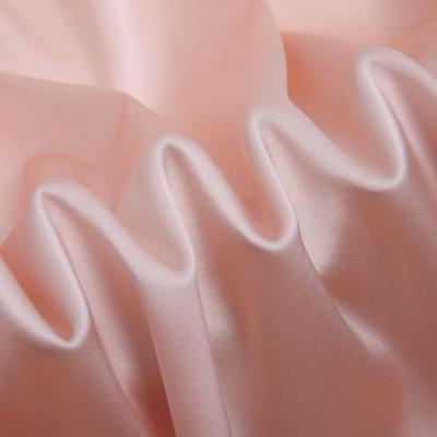 China Wholesale viable color 16mm 138cm high quality pure silk spandex grade 6A silk elastic fabric for sale