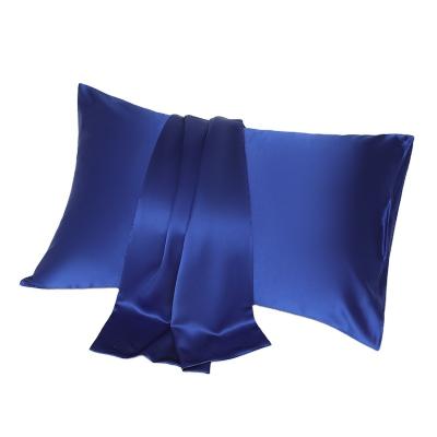 China Wholesale custom pure color wrap style 100% mulberry silk satin wrap pillow case 16/19/22/25/30 mm for sale