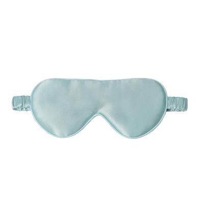 China High Quality 100% Custom Logo Anti-Wrinkle Mulberry Silk Satin Sleep Eye Mask With Comfortable Elastic Band for sale