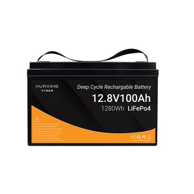 Κίνα Ηλιακό Σύστημα 12.8V100AH Βαθύ κύκλο Λιθιοϊοντική μπαταρία Παγκόσμιο ελαφρύ βάρος μπαταρία με BMS προς πώληση