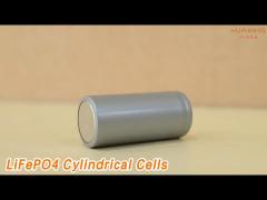 32700 LiFePO4 Cylindrical Cells Grade A Rechargeable Lightweight For RV