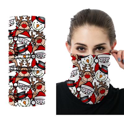 China Christmas Face Cover Neck Cuff Face Cover Scarf Face Cover Scarf Breathable Mask Cooling Bandana for sale