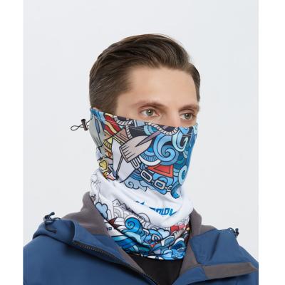 China Windproof Face Mask Winter Neck Cuff Fleece Neck Warmer Scarf For Men Women Neck Scarf For Skiing Running Cycling for sale