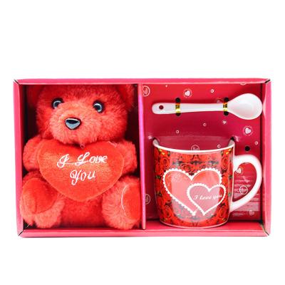 China Viable newcomer wholesale valentine mug set luxury ceramic sublimation mug valentines day gifts for women 2022 for sale