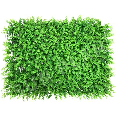 China Artificial Green Grass Plant Fake Wall Occasional Artificial Boxwood Hedge For Garden Decoration AG032 for sale