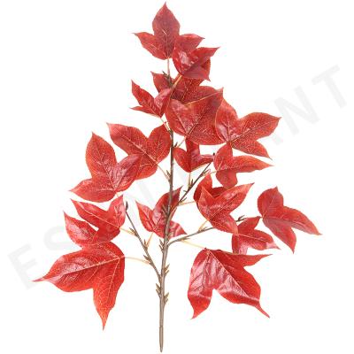 China New product minimalist garden handmade artificial leaf for decoration SY020 for sale