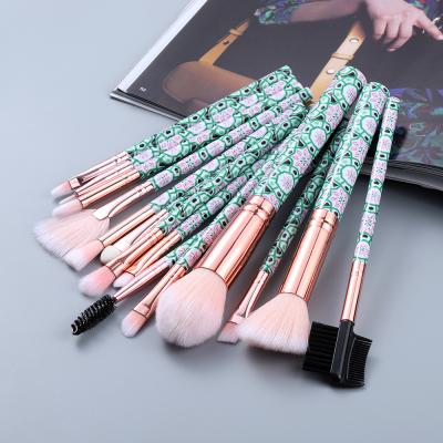 China FLD 15pcs Custom Wholesale Cosmetics Other Makeup Tools Supplier Makeup Brushes Set for sale