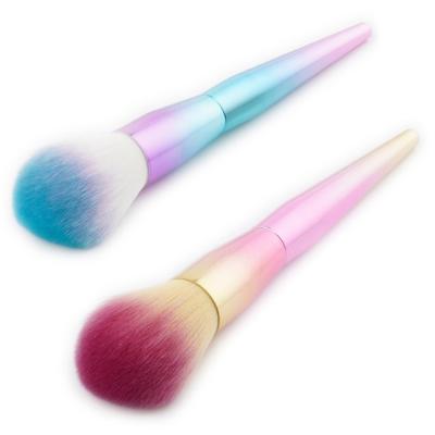 China FLD 1Pcs Private Label Makeup Brushes High Quality Colorful Face Powder Blush Brush Wholesale Makeup Tools For Cosmetic for sale