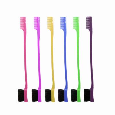 China FLD Wholesale Custom Logo Edge Control Eyebrow Comb Other Makeup Brushes Te koop