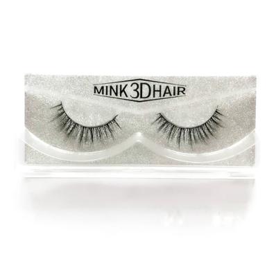 China FLD Custom Logo 3D Mink Hair Fake False Eyelashes with Box Wholesale Te koop