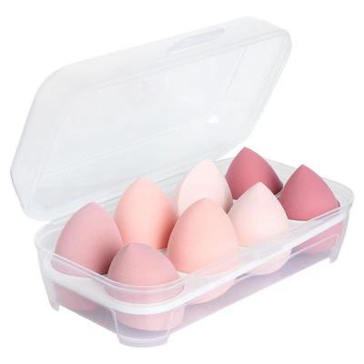 China FLD Face Cosmetic Puff With Box Makeup Sponge Set Women Beauty Foundation Powder Blush Blender Blending Makeup Accessories Tools for sale