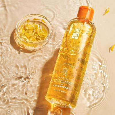 China Soothing Toner OEM ODM Calendula Toner Skin Care Shrink Deepen Water Facial Toner Petal Calendula Face Toner for sale