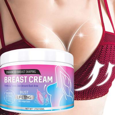 China Natural Breast Enhancer Private Label OEM ODM Breast Enhancers Big Boob Breast Enlargement Cream Papaya Tighten Firm Breast Enhancement Cream for sale