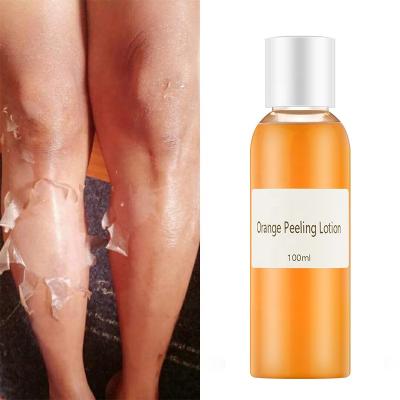 China Bleaching Whitening Strong Effective Organic Orange Peeling Lotion For Removing Dead Skin And Bleaching for sale