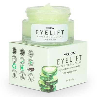 China Anti-puffiness Anti-puffiness OEM ODM Eye Gel EyeLift Under Eye Cream For Puffy Circles Eyes Dark Wrinkles, For Men And Women for sale