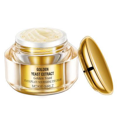 China OEM ODM Private Label Gold Yeast Eye Care Anti-Puffiness Deep Nourishing Gel Lifting Skin Firmiing Anti Dark Circles Anti Eye Cream for sale