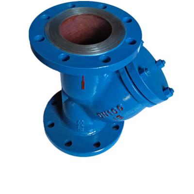 China Carbon Steel Flanged WCB Y Type Fluid Filter for sale