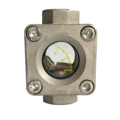 China LSMSFI Stainless Steel Visual Sight Flow Indicator 1/4