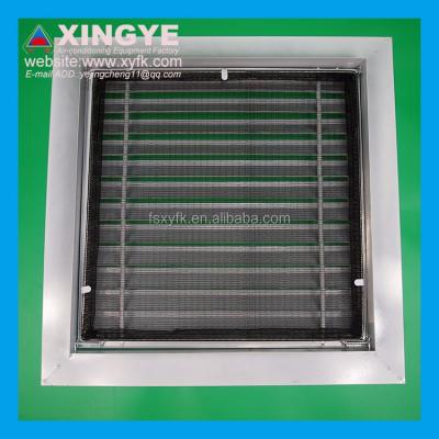 China Alloy6063 Aluminum Adjustable Ventilation Grille Door Bathroom Ventilation Window Grilles for sale